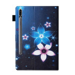 Housse Samsung Galaxy Tab S7 Florale Housse Samsung Galaxy Tab S7 Florale