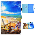 Housse Samsung Galaxy Tab S7 Plage Fun Housse Samsung Galaxy Tab S7 Plage Fun