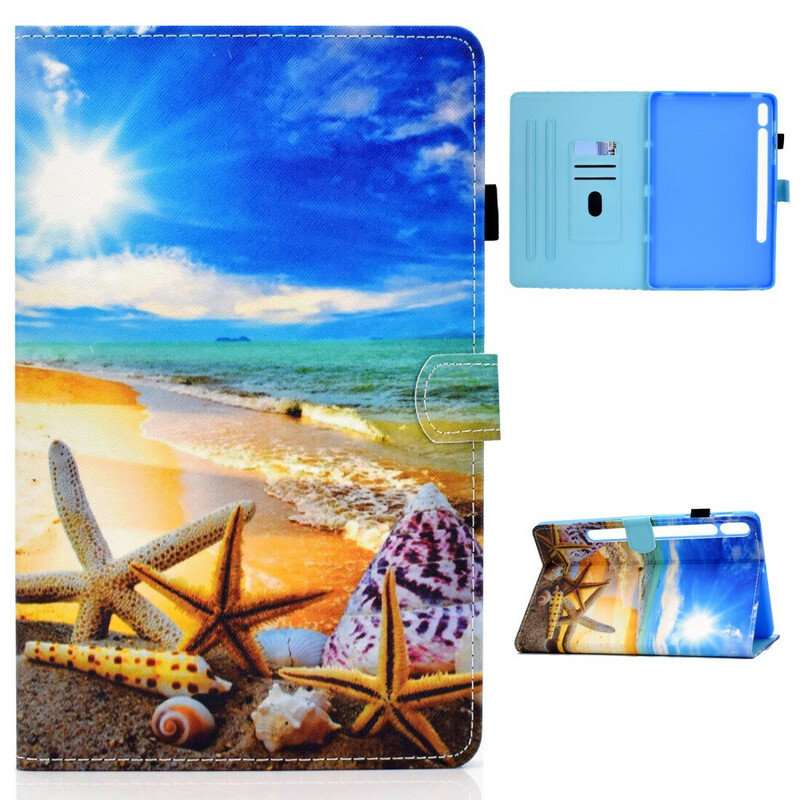 Housse Samsung Galaxy Tab S7 Plage Fun Housse Samsung Galaxy Tab S7 Plage Fun