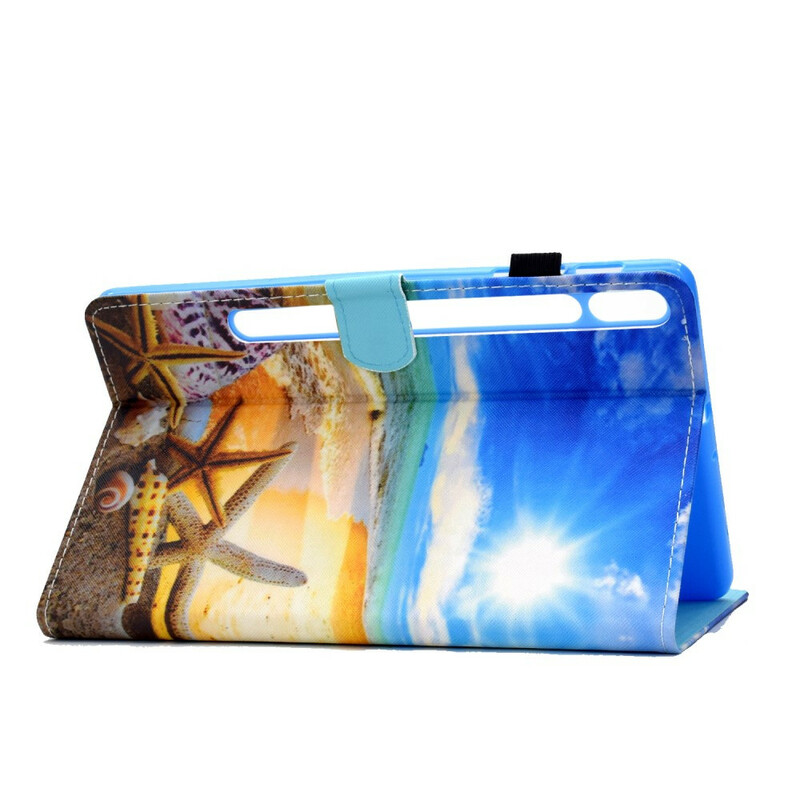 Housse Samsung Galaxy Tab S7 Plage Fun Housse Samsung Galaxy Tab S7 Plage Fun