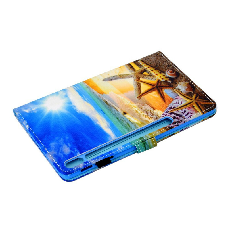 Housse Samsung Galaxy Tab S7 Plage Fun Housse Samsung Galaxy Tab S7 Plage Fun