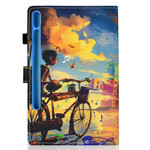 Housse Samsung Galaxy Tab S7 Vélo Art Housse Samsung Galaxy Tab S7 Vélo Art