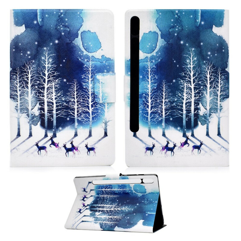 Housse Samsung Galaxy Tab S7 Hiver Housse Samsung Galaxy Tab S7 Hiver