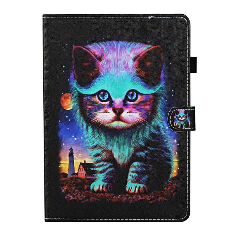 Housse Samsung Galaxy Tab S7 Chat Electrique Housse Samsung Galaxy Tab S7 Chat Electrique