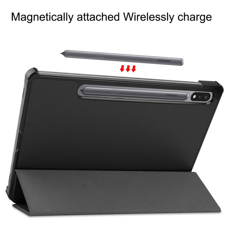 Smart Case Samsung Galaxy Tab S7 Tri Fold Porte-Stylet Smart Case Samsung Galaxy Tab S7 Tri Fold Porte-Stylet