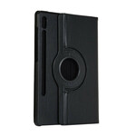 Housse Samsung Galaxy Tab S7 Rotative à 360° Simili Cuir Litchi Housse Samsung Galaxy Tab S7 Rotative à 360° Simili Cuir Litchi