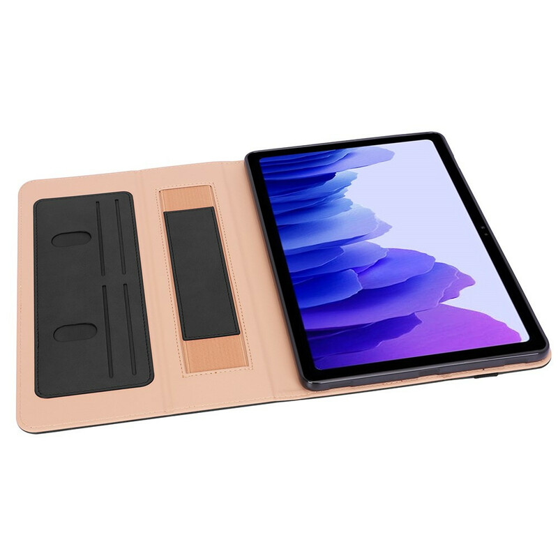 Étui Samsung Galaxy Tab S7 Style Cuir avec Sangle