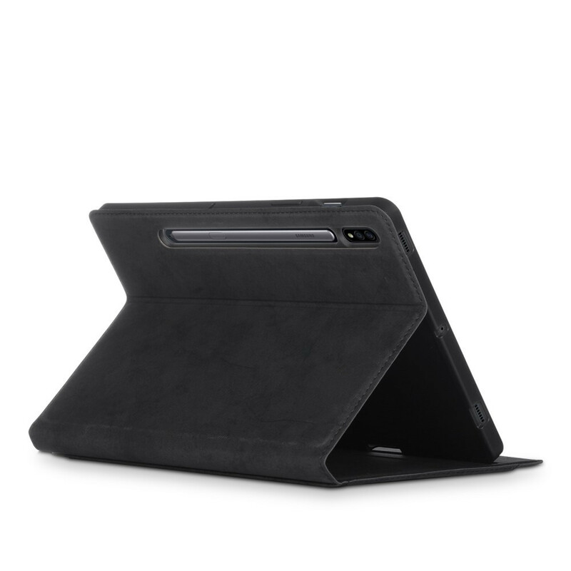 Étui Samsung Galaxy Tab S7 Effet Cuir Business Étui Samsung Galaxy Tab S7 Effet Cuir Business