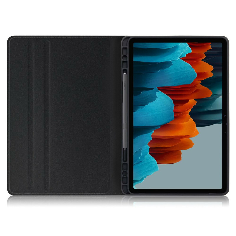 Étui Samsung Galaxy Tab S7 Effet Cuir Business Étui Samsung Galaxy Tab S7 Effet Cuir Business