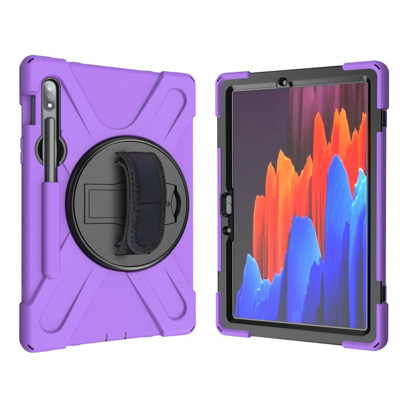 Coque Samsung Galaxy Tab S7 Utra Résistante avec Sangle Coque Samsung Galaxy Tab S7 Utra Résistante avec Sangle