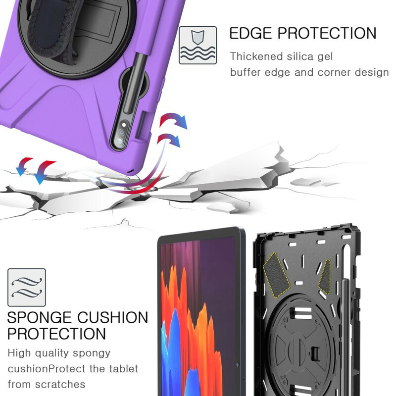 Coque Samsung Galaxy Tab S7 Utra Résistante avec Sangle Coque Samsung Galaxy Tab S7 Utra Résistante avec Sangle