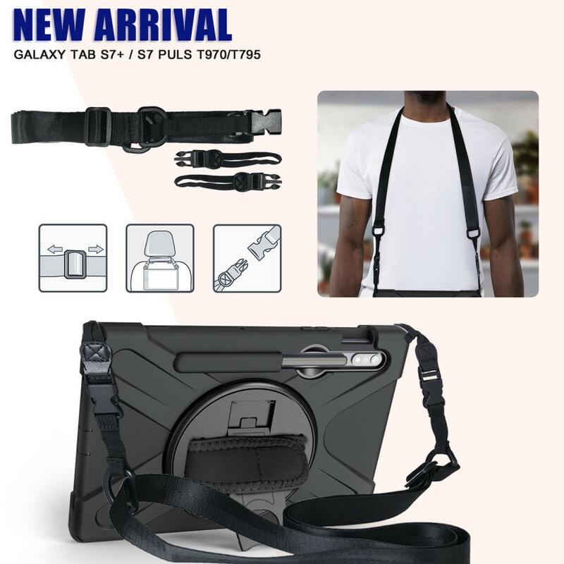 Coque Samsung Galaxy Tab S7 Multi-Fonctionnelle Coque Samsung Galaxy Tab S7 Multi-Fonctionnelle