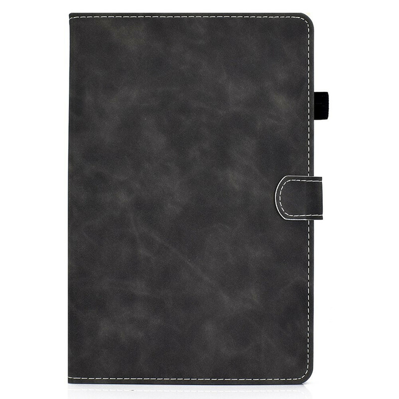 Housse Samsung Galaxy Tab S7 Effet Cuir Design Vintage