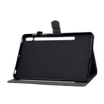 Housse Samsung Galaxy Tab S7 Effet Cuir Design Vintage Housse Samsung Galaxy Tab S7 Effet Cuir Design Vintage