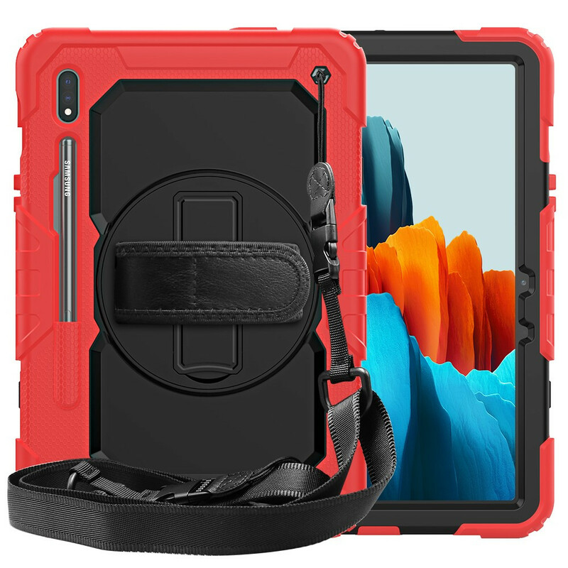 Coque Samsung Galaxy Tab S7 Multi-Fonctionnelle Bicolore Coque Samsung Galaxy Tab S7 Multi-Fonctionnelle Bicolore