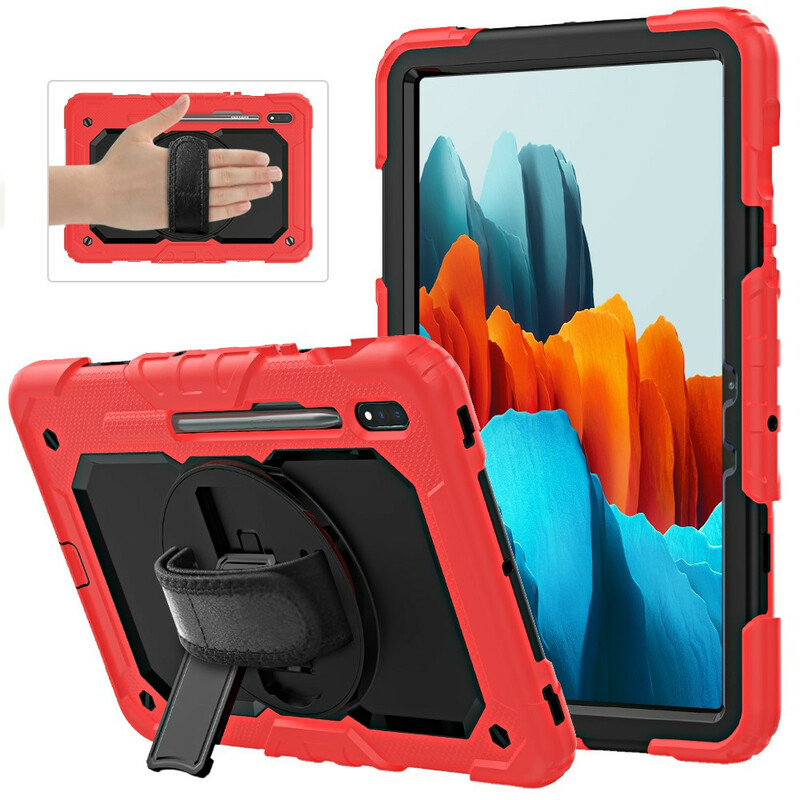 Coque Samsung Galaxy Tab S7 Multi-Fonctionnelle Bicolore Coque Samsung Galaxy Tab S7 Multi-Fonctionnelle Bicolore