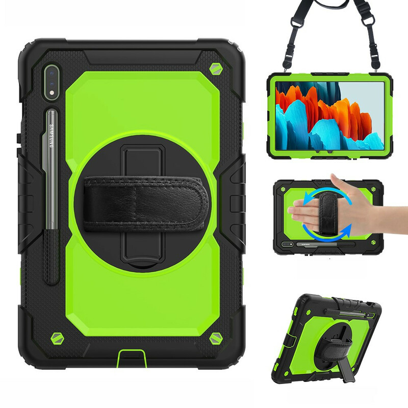Coque Samsung Galaxy Tab S7 Multi-Fonctionnelle Bicolore 2 Coque Samsung Galaxy Tab S7 Multi-Fonctionnelle Bicolore 2