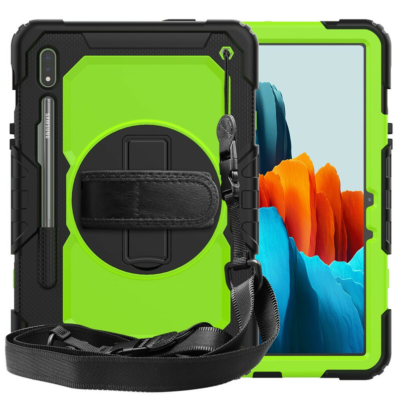 Coque Samsung Galaxy Tab S7 Multi-Fonctionnelle Bicolore 2 Coque Samsung Galaxy Tab S7 Multi-Fonctionnelle Bicolore 2