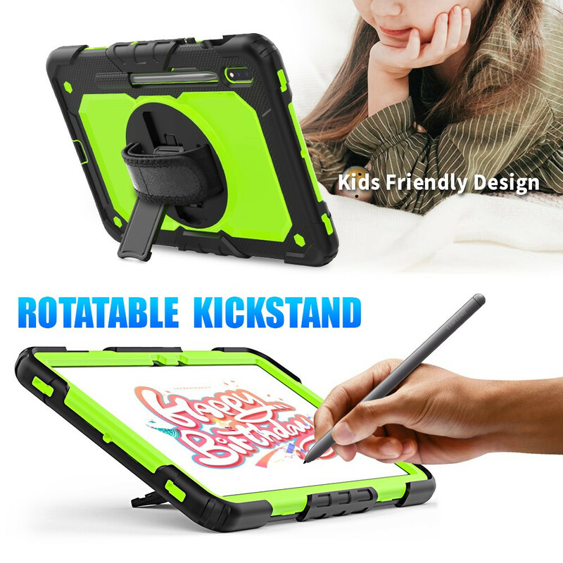 Coque Samsung Galaxy Tab S7 Multi-Fonctionnelle Bicolore 2 Coque Samsung Galaxy Tab S7 Multi-Fonctionnelle Bicolore 2