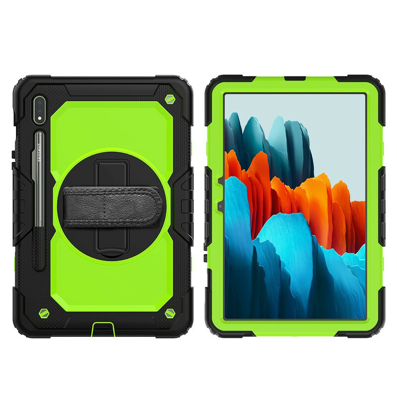 Coque Samsung Galaxy Tab S7 Multi-Fonctionnelle Bicolore 2 Coque Samsung Galaxy Tab S7 Multi-Fonctionnelle Bicolore 2