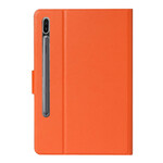 Housse Samsung Galaxy Tab S7 Simili Cuir Classique
