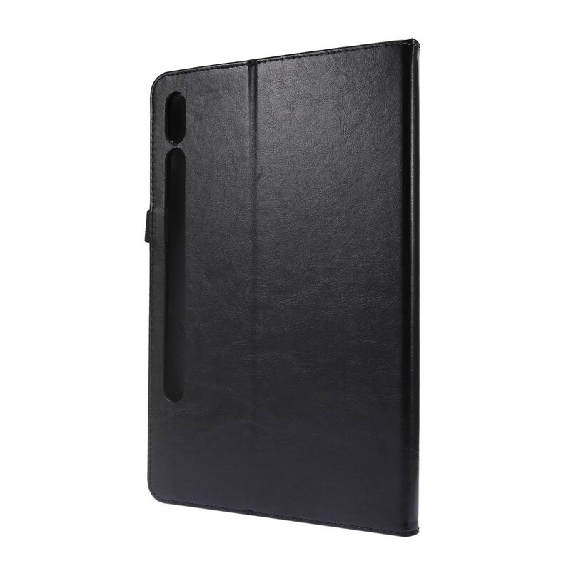 Étui Samsung Galaxy Tab S7 Simili Cuir Classique Étui Samsung Galaxy Tab S7 Simili Cuir Classique