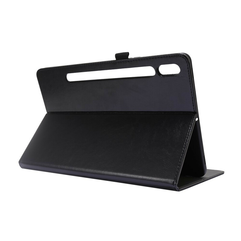 Étui Samsung Galaxy Tab S7 Simili Cuir Classique Étui Samsung Galaxy Tab S7 Simili Cuir Classique