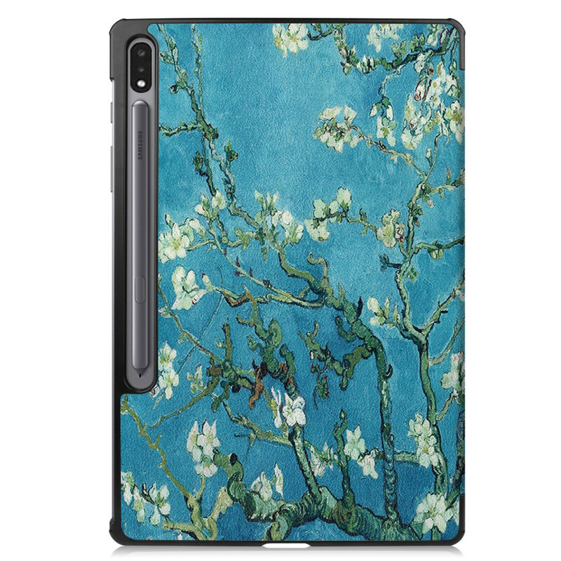 Smart Case Samsung Galaxy Tab S7 Plus Renforcée Branches Smart Case Samsung Galaxy Tab S7 Plus Renforcée Branches