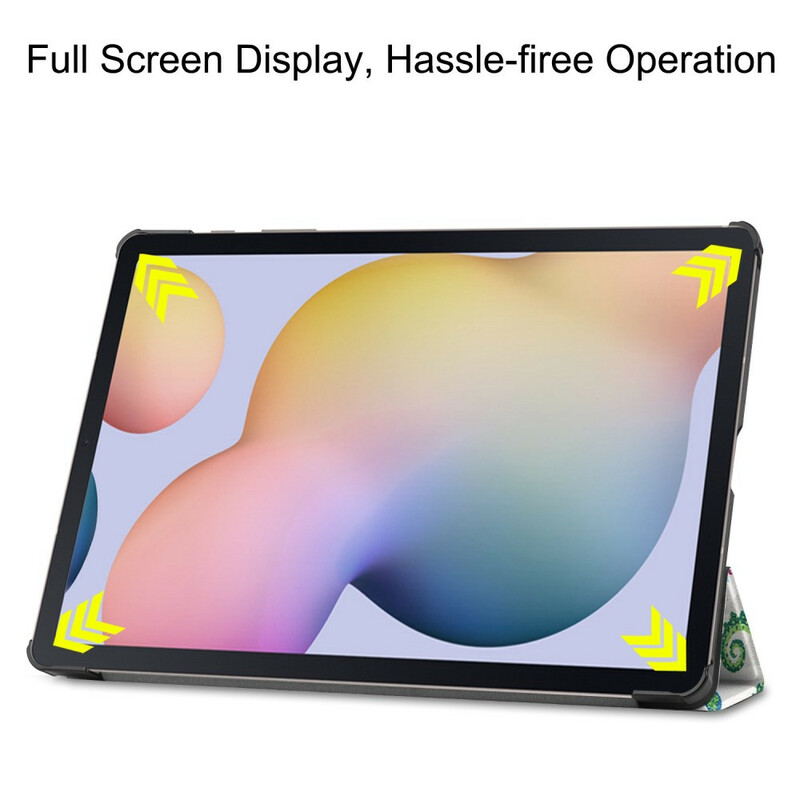 Smart Case Samsung Galaxy Tab S7 Plus Renforcée Papillons et Fleurs Smart Case Samsung Galaxy Tab S7 Plus Renforcée Papillons et Fleurs