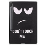 Smart Case Samsung Galaxy Tab S7 Plus Renforcée Don't Touch Me Smart Case Samsung Galaxy Tab S7 Plus Renforcée Don't Touch Me