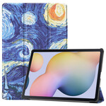 Smart Case Samsung Galaxy Tab S7 Plus Renforcée Van Gogh