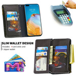 Housse Huawei P40 Poche Zippée Ours Housse Huawei P40 Poche Zippée Ours