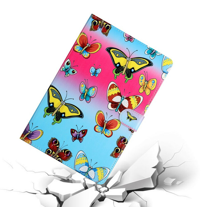 Housse Samsung Galaxy Tab S7 Plus Butterflies