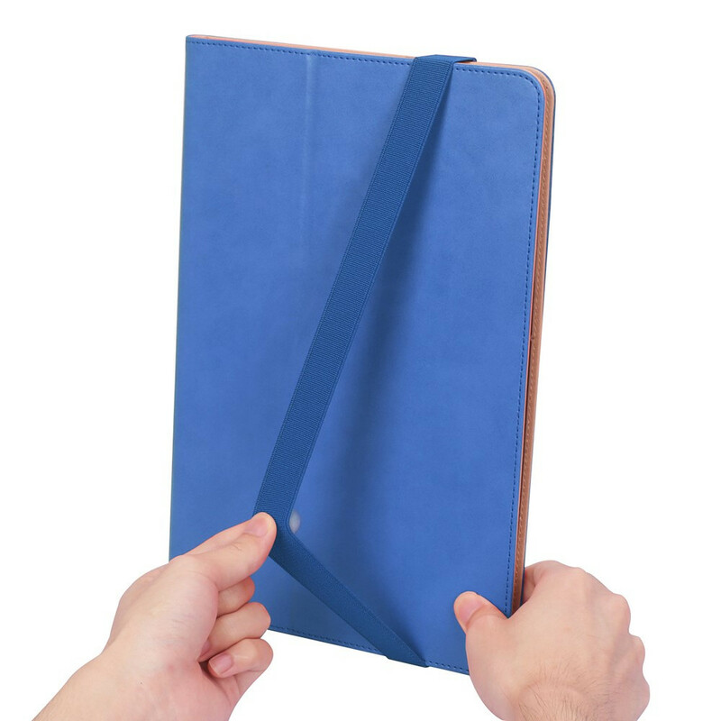 Étui Samsung Galaxy Tab S7 Plus Style Cuir avec Sangle Étui Samsung Galaxy Tab S7 Plus Style Cuir avec Sangle