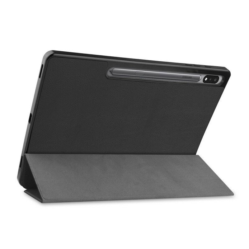 Smart Case Samsung Galaxy Tab S7 Plus Trois Volets Porte-Stylet