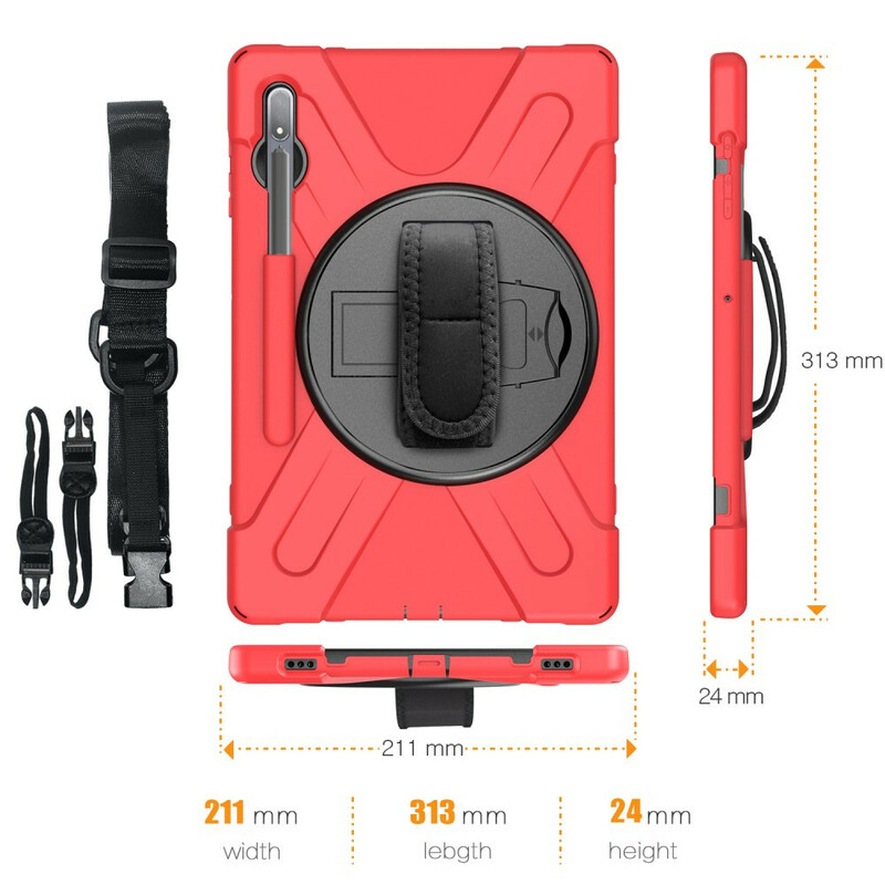 Coque Samsung Galaxy Tab S7 Plus Multi-Fonctionnelle Coque Samsung Galaxy Tab S7 Plus Multi-Fonctionnelle