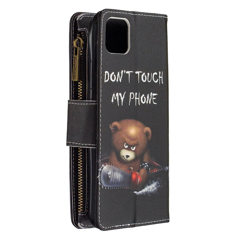 Housse Realme C11 Poche Zippée Ours Housse Realme C11 Poche Zippée Ours