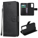 Housse Xiaomi Mi 10T / 10T Pro Arbre et Hiboux à Lanière Housse Xiaomi Mi 10T / 10T Pro Arbre et Hiboux à Lanière