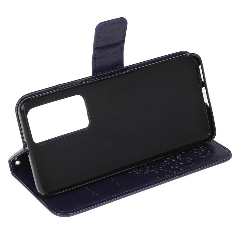 Housse Xiaomi Mi 10T / 10T Pro Arbre et Hiboux à Lanière