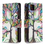 Housse Realme C11 Poche Zippée Arbre Housse Realme C11 Poche Zippée Arbre