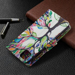 Housse Realme C11 Poche Zippée Arbre Housse Realme C11 Poche Zippée Arbre
