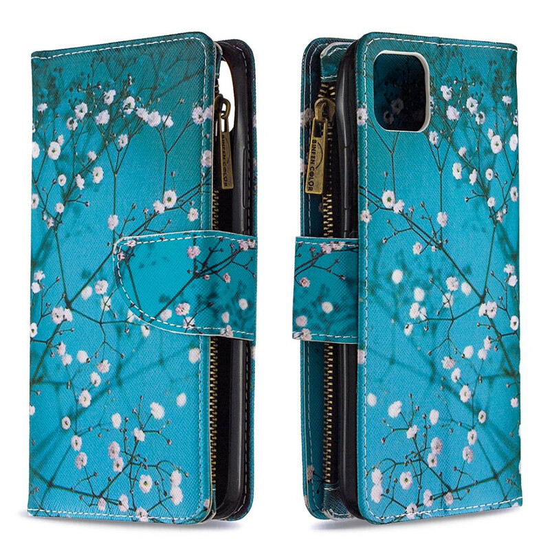 Housse Realme C11 Poche Zippée Arbre Housse Realme C11 Poche Zippée Arbre