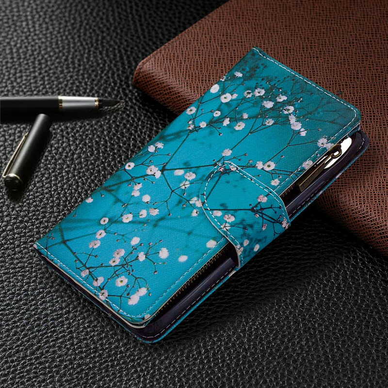 Housse Realme C11 Poche Zippée Arbre Housse Realme C11 Poche Zippée Arbre