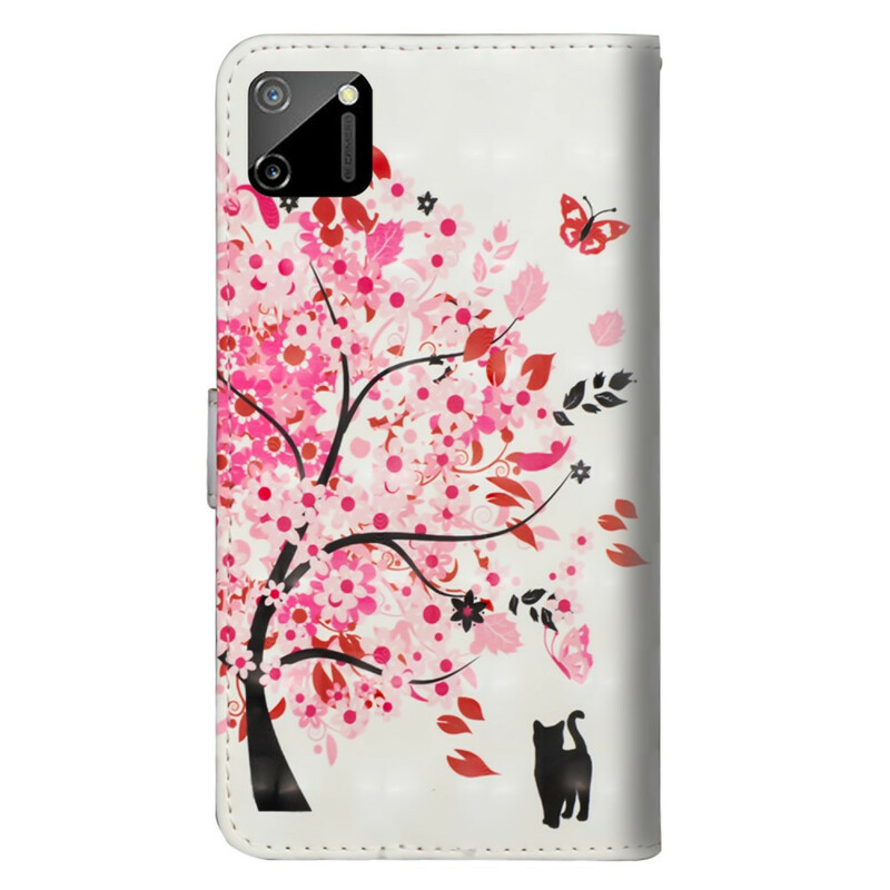 Housse Realme C11 Arbre Rose Housse Realme C11 Arbre Rose