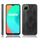 Coque Realme C11 Style Cuir Coutures Coque Realme C11 Style Cuir Coutures