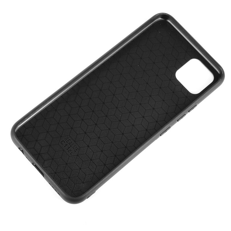 Coque Realme C11 Style Cuir Coutures Coque Realme C11 Style Cuir Coutures