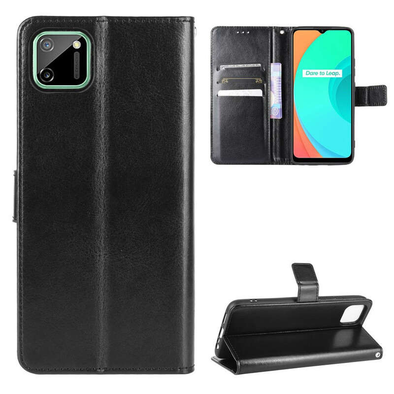 Housse Realme C11 Simili Cuir Flashy Housse Realme C11 Simili Cuir Flashy