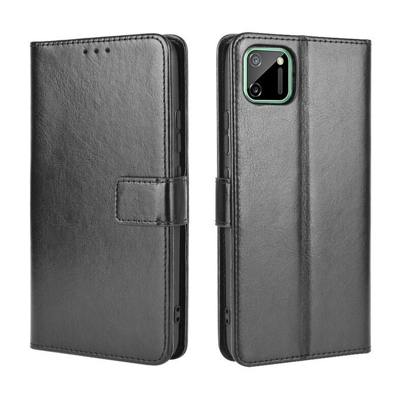 Housse Realme C11 Simili Cuir Flashy Housse Realme C11 Simili Cuir Flashy