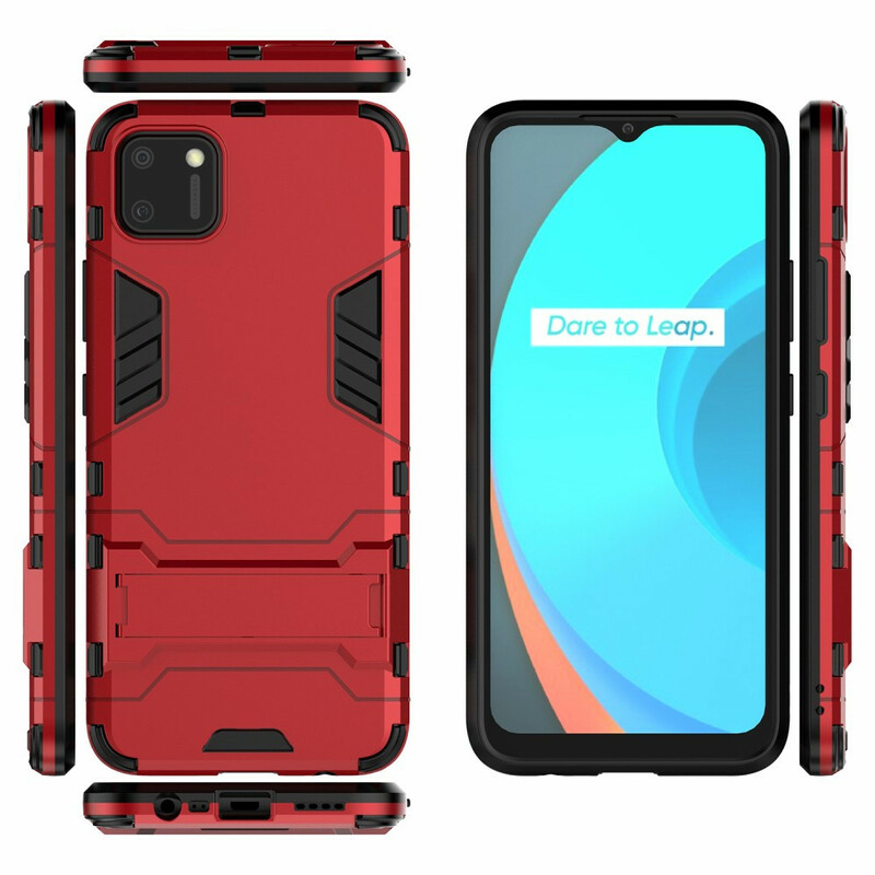 Coque Realme C11 Ultra Résistante Languette
