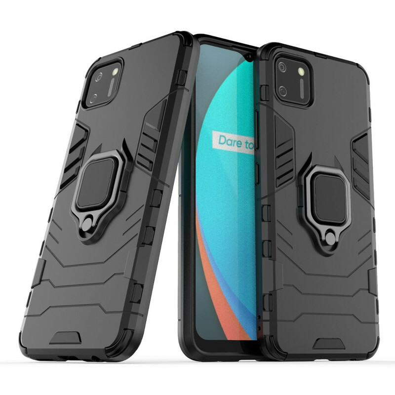 Coque Realme C11 Ring Résistante Coque Realme C11 Ring Résistante